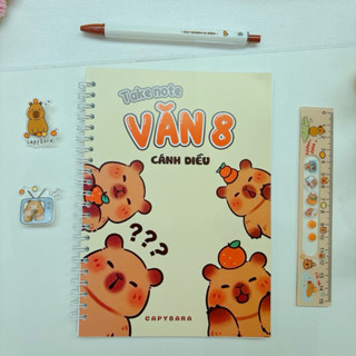 Sổ giấy trang trí Văn 8