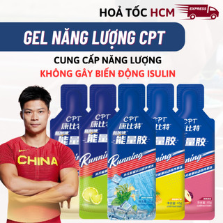 Gel Năng Lượng Chạy Bộ CPT Engergy Gel for Running - Nhiều Vị Bổ sung Năng Lượng loai Lỏng dễ uống