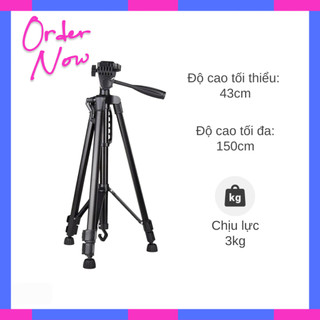 Chân Giá Đỡ Điện Thoại, Gậy chụp hình 3 chân tripod 3366