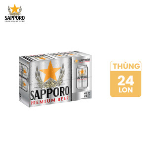 GIAO HỎA TỐC - Combo 02 thùng Sapporo Premium 330ml