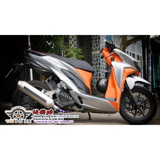 Cổ pô Titanium 4Road cho các dòng xe