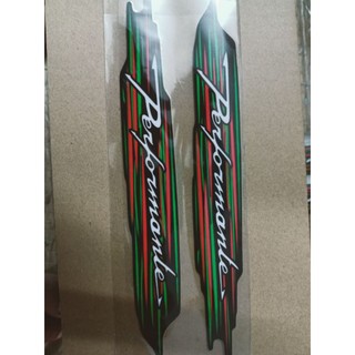 Bộ tem dán trang trí xe Performance new
