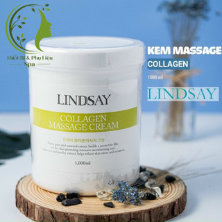 Kem Massage Collagen Lindsay 1000ml Chính Hãng Hàn Quốc