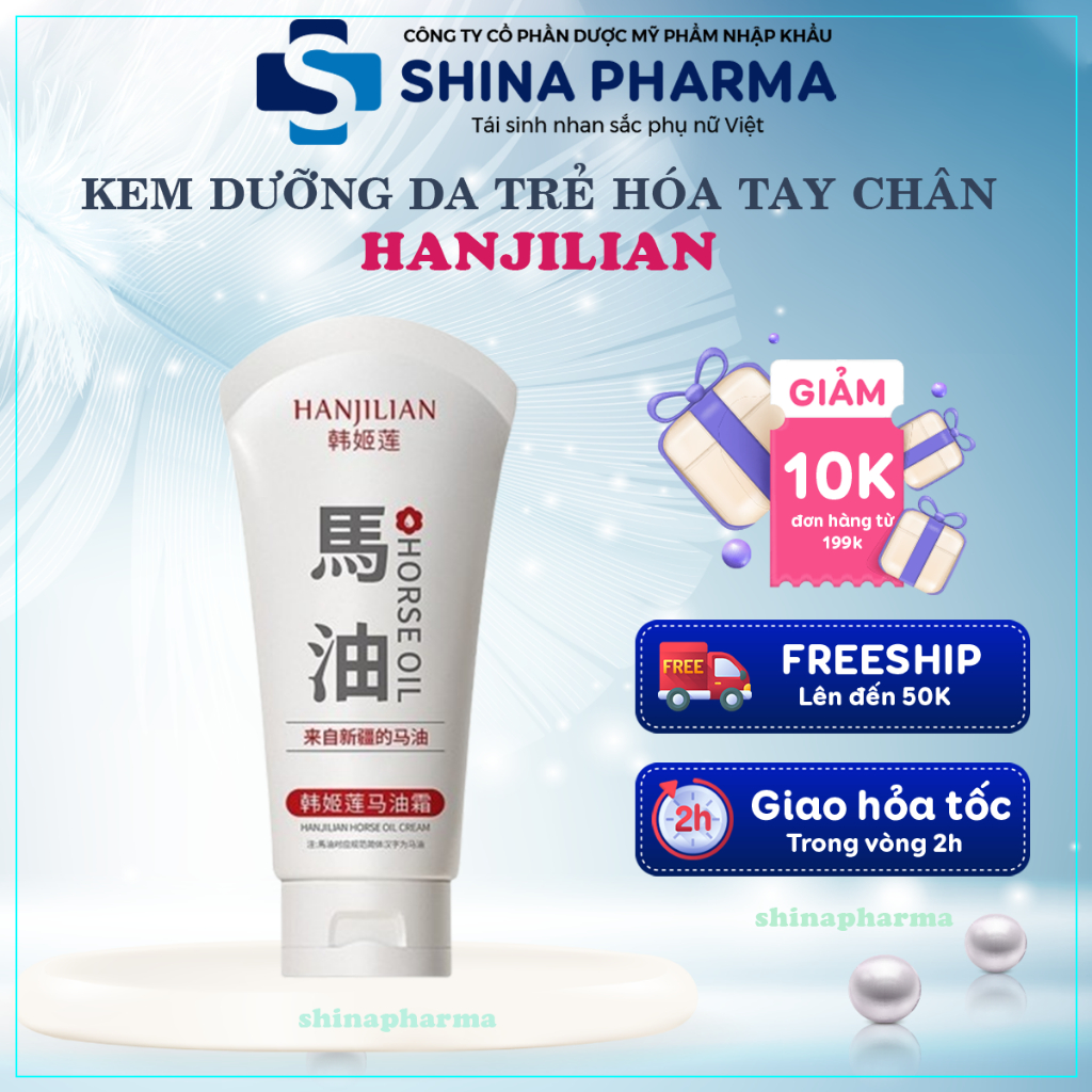Kem Xóa Nhăn Tay Hanjilian - Kem Hanjilian Nhật Bản Xoá Mờ Các Nếp Nhăn, Đồi Mồi Giúp Da Mịn Màng Tươi Trẻ