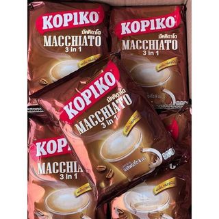 Cà phê sữa hoà tan 3IN1 Kopiko Macchiato Thái Lan
