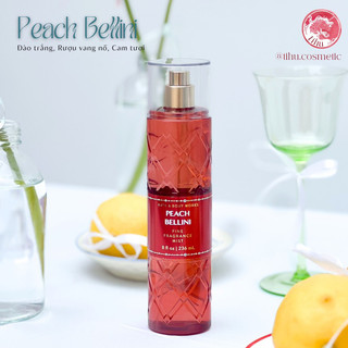 Xịt thơm dưỡng thể body mist mùi đào Peach Belini