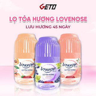 Lọ tỏa hương Lovenose hương thơm tự nhiên dễ chịu khử mùi sáp thơm phòng thế hệ mới 45 ngày - Dung tích 180ml