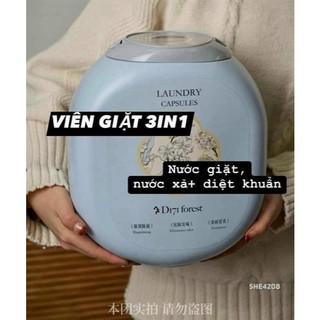 Viên giặt nước hoa 3in1 Laundry Capsules 168 viên