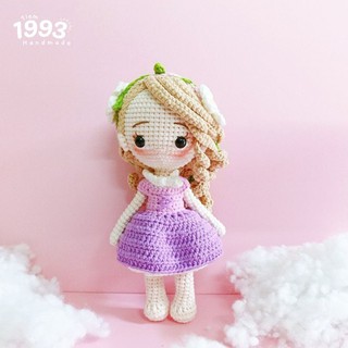 Búp bê len Rapunzel - Đồ chơi búp bê - Quà tặng bé gái