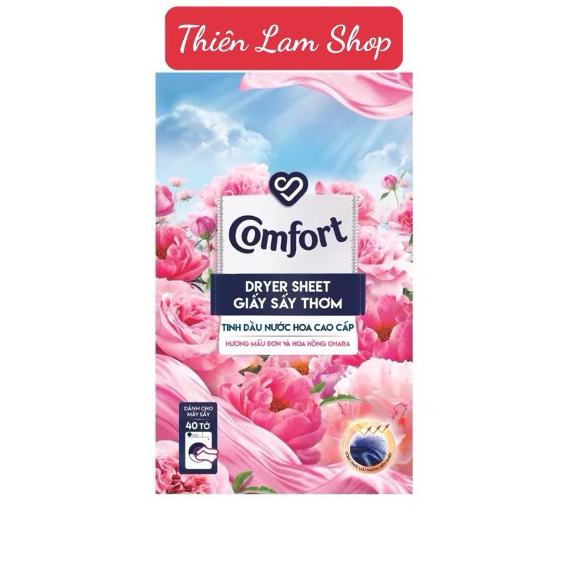 Giấy thơm Comfort dành cho máy sấy quần áo