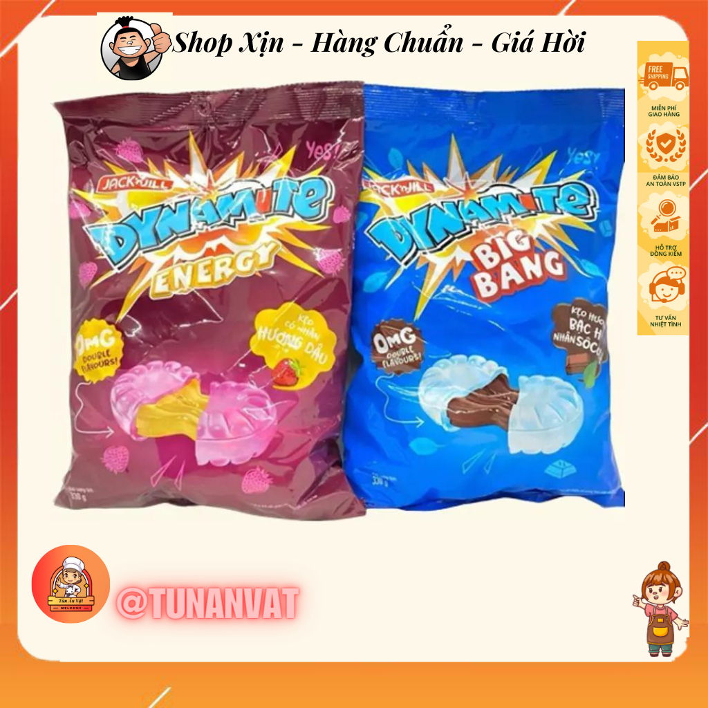 Kẹo Ngậm Hương Bạc Hà Socola Dynamite BigBang