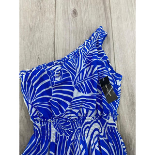 Đầm maxi one- shoulder Tay-Lor vnxk dư xịn