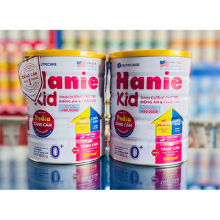 Sữa Bột Nutricare Hanie kid 0+/1+/2+ (850g)