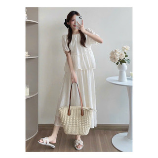 Séc váy tơ đũi bầu rời.
