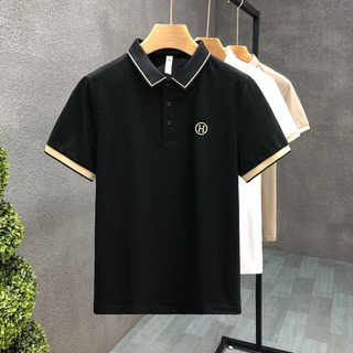 Polo Nam thêu ECOLLECT Vải cá sấu mềm mịn thoáng khí co giãn thấm mồ hôi phong cách trẻ trung thời trang hè CD24