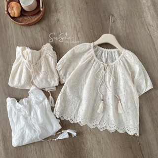 Áo thô boy lỗ cộc tay dây hạt