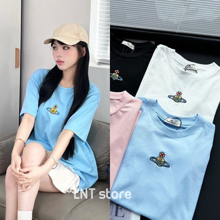 [LNT]Áo vũ trụ vivien.ne westwood màu xanh dương baby cực bắt mắt gam màu dễ thương đáng iu phong cách nữ tính năng động