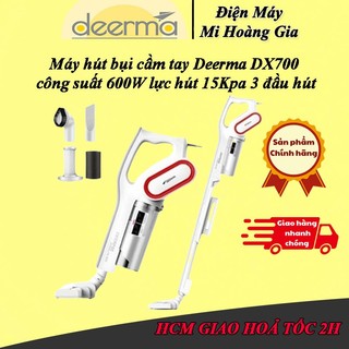 Máy hút bụi cầm tay DEERMA DX700 | DX700S phiên bản quốc tế mới 2024 | MIHOANGGIA