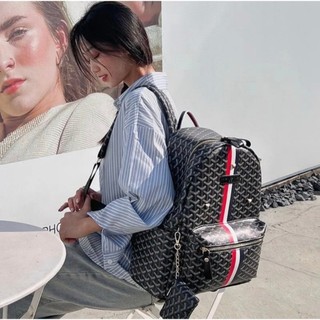 balo da nam nữ vảy rồng 3 sọc  EDM Edmond QSN ,Cặp Đi Học Ulzzang Balo Đựng Laptop 14 Inh và giấy A4🌈