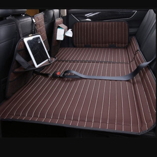Đệm ghế sau xe ô tô, Nệm xe hơi dành cho dòng xe 5 chỗ và 7 chỗ, Giường ngủ gấp gọn trên xe hơi chất liệu da cao cấp
