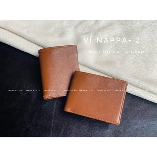 (Da bò thật 100%) Ví nam da bò Nappa cao cấp