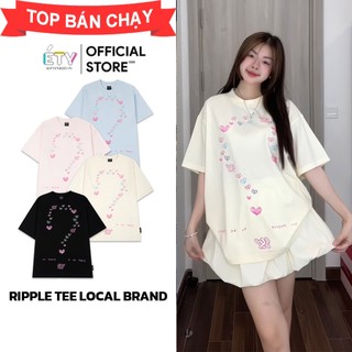 Áo thun local brand esty love icon tee - áo phông unisex phong cách hàn quốc.