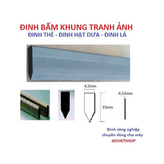 Đinh ghim hạt dưa, đinh lá, đinh thẻ, đinh đóng khung tranh ảnh, hộp có 9800 cây