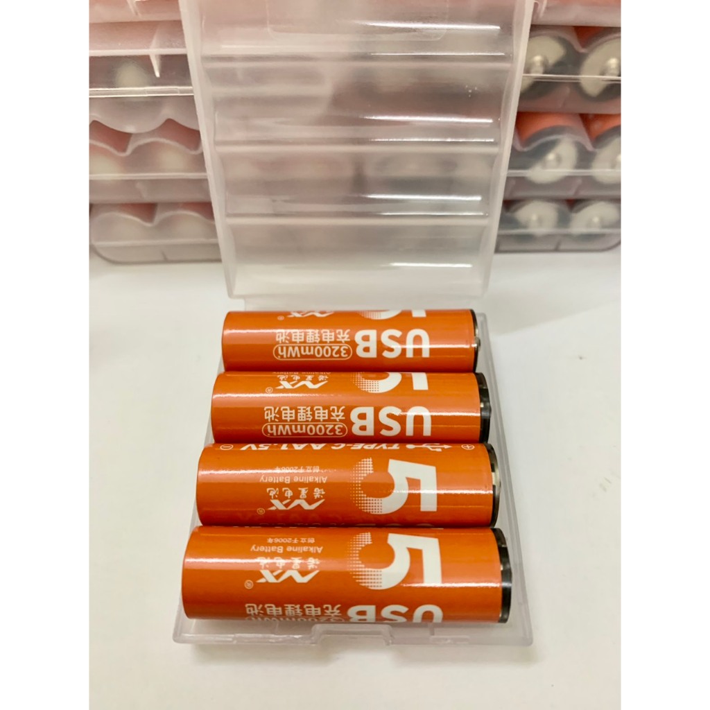 Pin Sạc AA 1.5V, Pin Sạc 1.5V AAA, Pin Sạc USB Type C, Pin 3200mWh (MÀU NGẪU NHIÊN)