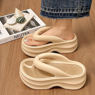 Dép nữ xỏ ngón đế cao 7cm tôn dáng tăng chiều cao,chất lượng cao cấp thời trang (3033)