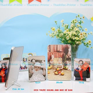 Khung tráng gương pha lê - bo viền - phủ bóng đủ kích thước để bàn và treo tường, Bảo hành trên 30 năm về màu sắc