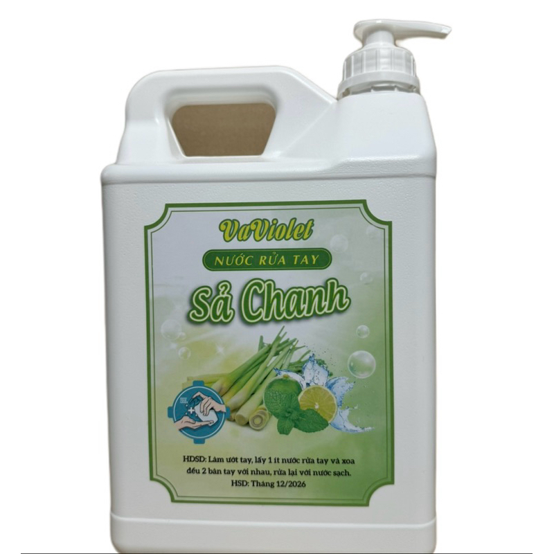 Nước Rửa Tay Sả Chanh 5 Lit