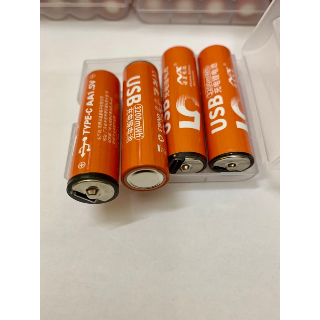 Pin Sạc AA 1.5V, Pin Sạc 1.5V AAA, Pin Sạc USB Type C, Pin 3200mWh (MÀU NGẪU NHIÊN)