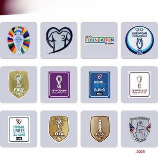 Logo patch tay bóng đá chuẩn thi đấu