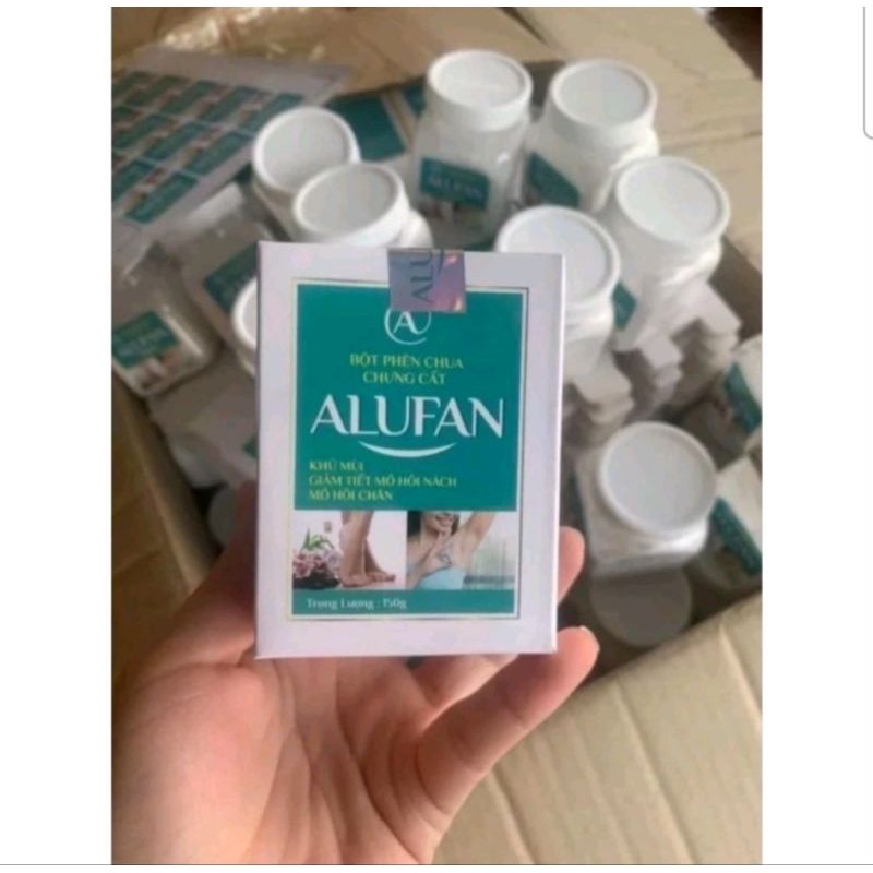 Bột phèn chua chưng cất ALUFAN hết mùi hiệu quả