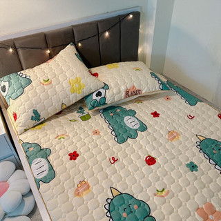 Bộ ga gối trần bông 3 món 1 ga chun 2 vỏ gối đầu như hình nhiều mẫu khách chọn mẫu thoải mái