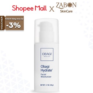 Kem dưỡng ẩm Obagi Hydrate Facial Moisturizer 48g-20g - Cấp ẩm chuyên sâu, không nhờn rít