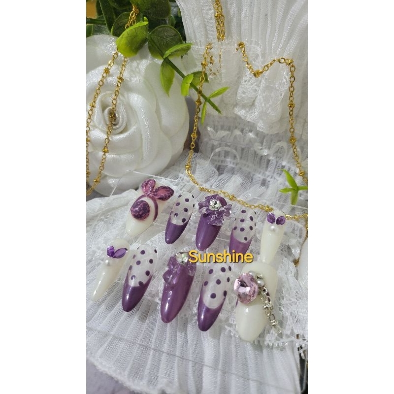 Nails thiết kế Size S (Purple)