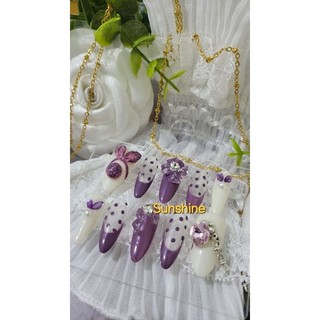 Nails thiết kế Size S (Purple)