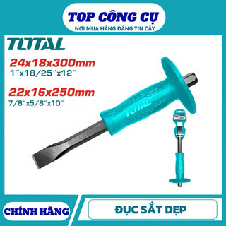 Đồ nghề total đục sắt dẹp 22mm & 24mm tht4211026 / tht4211226
