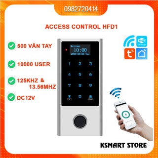 Đầu đọc vân tay wifi Tuya HFD1