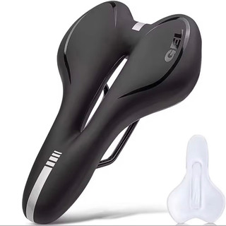 Yên xe đạp thể thao LEITU / GEL cao cấp, ngồi êm lắp cho xe size 18-20-22-24-26-27inch
