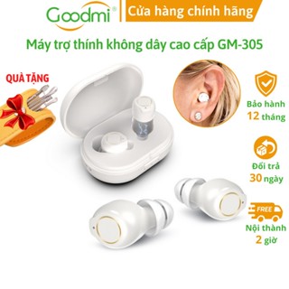 Máy Trợ Thính, Tai Nghe Trợ Thính Không Dây Cảm Ứng Siêu Nhỏ Goodmi GM-305