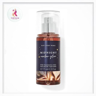 Xịt thơm toàn thân mini Bath & Body Works Midnight Amber Glow 75ml