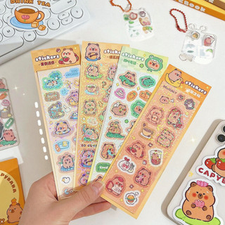 Sticker Chuột Lang Capybara Nguyên Bản Xịn Sò Chống Thấm Nước