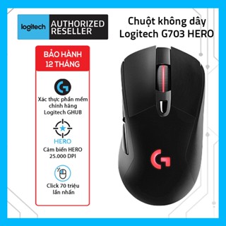 Chuột không dây Logitech G703 HERO 910-005642