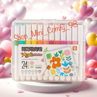(Cao cấp) Bút màu Acrylic maker (12/24/36/48/60 màu)
