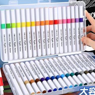 (Cao cấp) Bút màu Acrylic maker (12/24/36/48/60 màu)