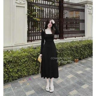 Đầm Kiểu Nữ Dáng Dài Maxi Kiểu Dáng Tiểu Thư Thanh Lịch TVD185