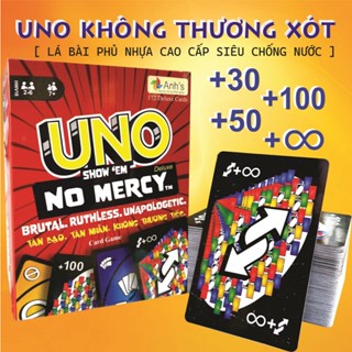 UNO NOMERCY không thương xót no mercy +100 + vô cực bộ bài có hiệu ứng vết xước