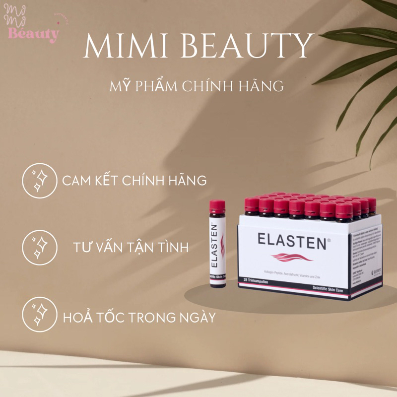 [Chính Hãng] Collagen Elasten Hộp 28 ống x 25ml - Trẻ Hoá Da Căng Bóng Bản Mới